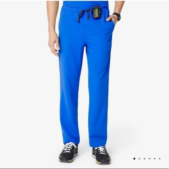 Figs | Pisco Scrub Pants | Royal Blue | Size Large - Picture 1 of 6